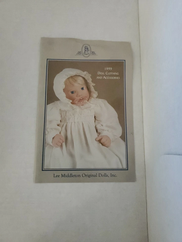 Muñeca niño Lee Middleton Baby Dreams 20" de Reva Schick retirada #1075/2000 Foto 3 de 4