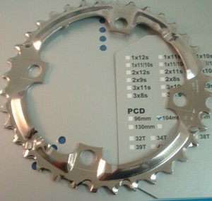 Shimano Deore M532 U-36Tx104BCD MTB 