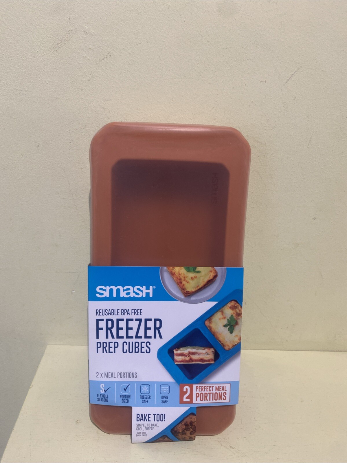 Smash Reusable BPA Free Freezer Prep Cubes - 2 Meal Portions