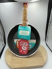 Pioneer Woman 8" Frying Pan Skillet 12" Spatula Set Timeless Beauty Red