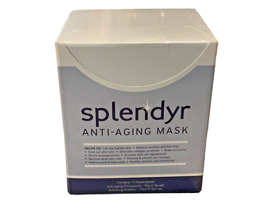 Splendyr ANTI-AGING MASK Smooths, Tightens, Firms Reduce Wrinkles | eBay