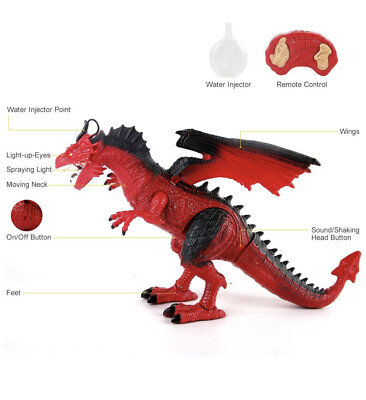 ★レッド・ツェッペリン★Dinosaur In Motion⭐️7CD 美品 Remote Control Dinosaur Toy Smoke Breathing and Walking Dragon