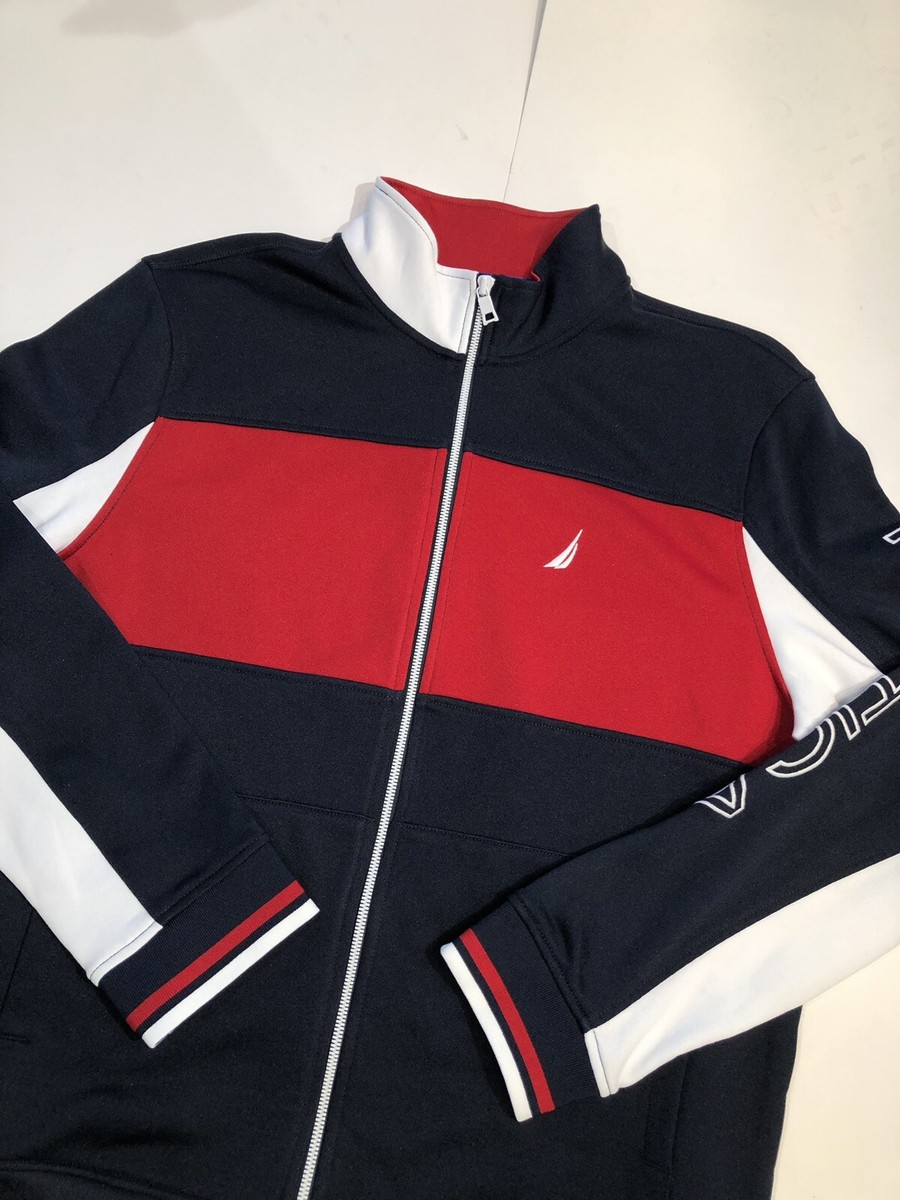 Nautica Zip Up Jacket Navy/Red Sz XL NWT 100% Authentic | eBay Nautica Zip Up Jacket Navy/Red Sz XL NWT 100% Authentic | eBay