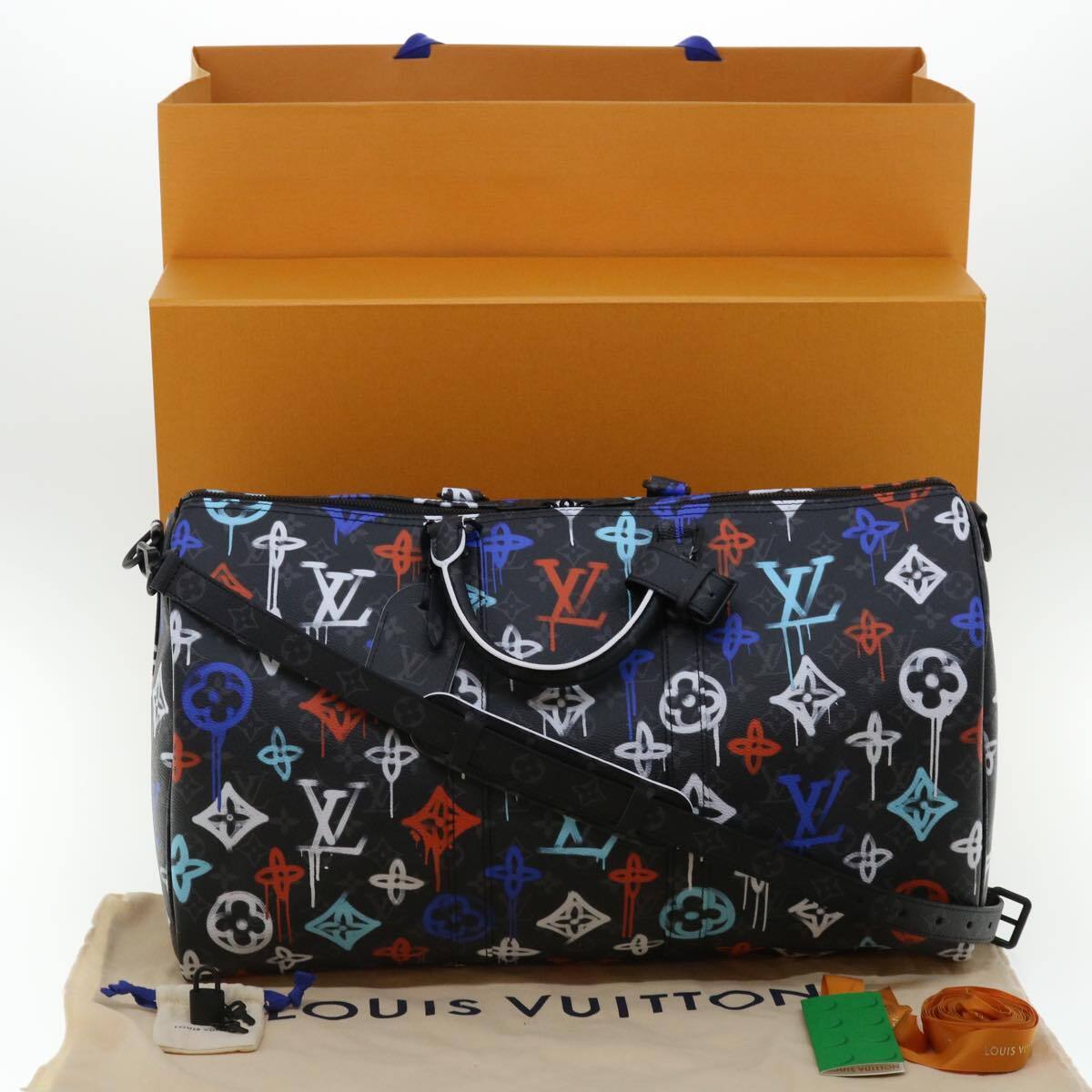 Louis Vuitton FW19 Fiber Optic Bag and Sneakers