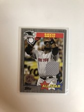 2022 Series 2 1987 Topps All Star Relics Black #87ASR-DO David Ortiz /199