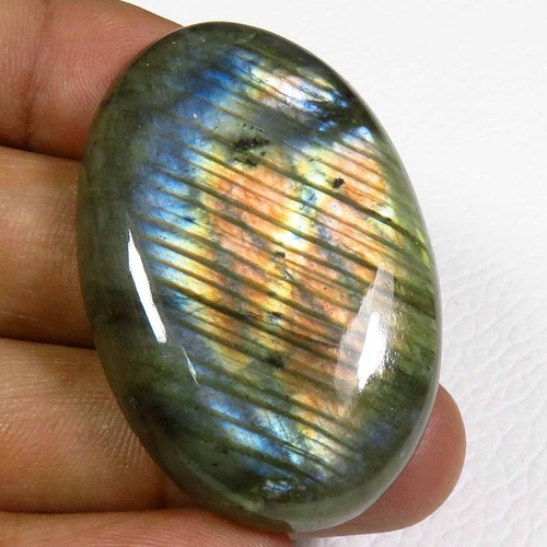 Natural Multi Flash Labradorite Gemstone 54-226Ct Mix Shape Spectrolite Cab LB-J - Picture 15 of 28