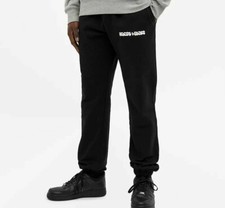 NEW - PLACES+FACES Men's 'BUDDA' Black SWEATPANTS - M