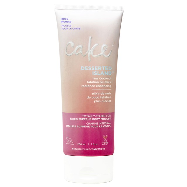 Cake Desserted Island Raw Coconut Coco Supreme Body Mousse 200ml 7 Oz