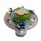 Hallmark Harley-Davidson Around the World 2003 Motion & Sound Ornament Nib Vtg