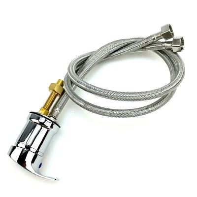 BEAUTY HEADQUARTERS Salon Shampoo Equipment Replacement UPC Chrome Faucet SU-97B