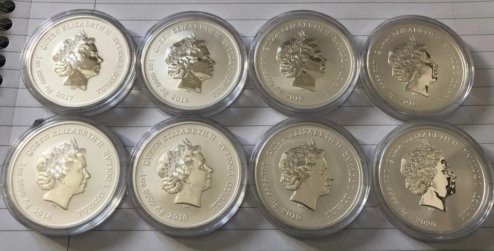 Marvel Silver 1oz coins Thor Venom Hulk Deadpool Ironman Black Panther Wolverine - Image 3 of 4