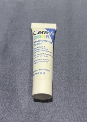 CeraVe Baby Moisturizing Lotion Cream Travel Size .17 oz (5ml) Baby Safe NEW
