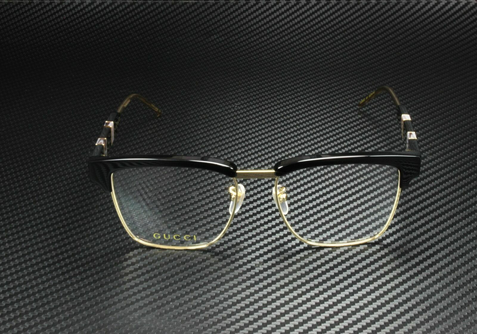 Black Square Men's Authentic Eyeglasses 