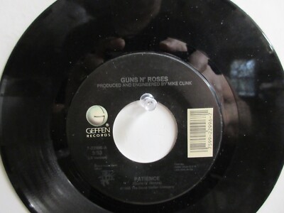 💥 ' GUNS N ' ROSES ' HIT 45 + PICTURE [ PATIENCE ] 1989 ! 💥 | eBay