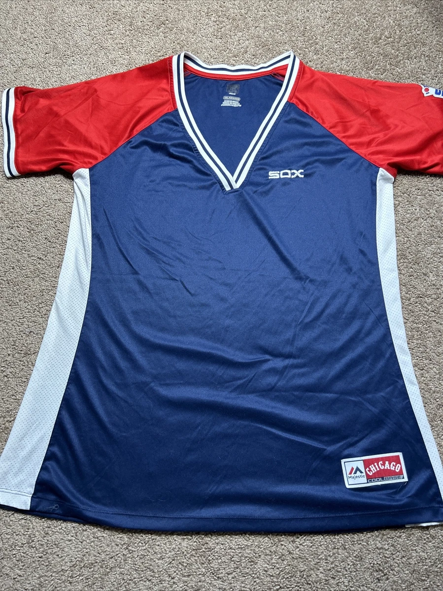 Red white and blue white sale sox jersey