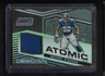 2021 Panini Obsidian MICHAEL STRAHAN Atomic #AM-MS Electric Etch Green SP 03/40