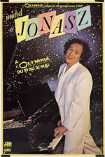 Mondino J. B.	Michel Jonasz à l'Olympia Circa 1980 Affiche Originale Musique