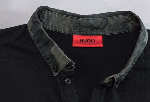 Camisa Polo Casual HUGO BOSS Para Hombre Talla L - Imagen 3 de 5