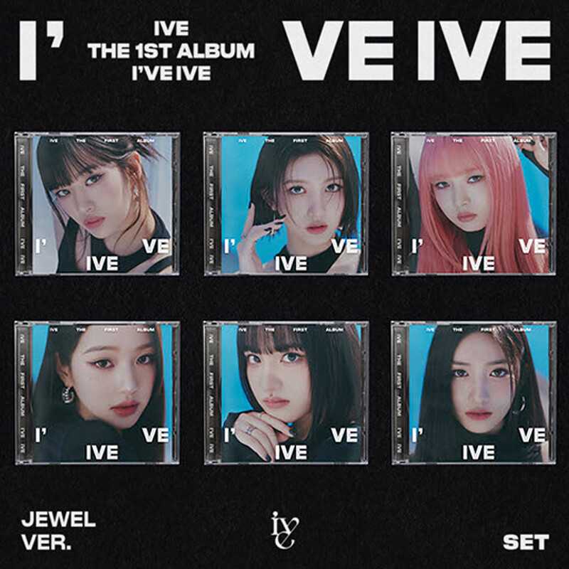 IVE アルバム IVE [I'VE IVE] 1st Album JEWEL Ver/CD+Photo Book+Card+Poster+GIFT