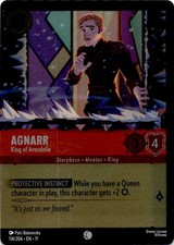 Agnarr - King of Arendelle NM Foil Common Winterspell Lorcana