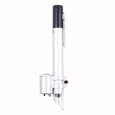LED Microscope Microscope Magnifier, Microscope Magnifier 50X Pen Type Portable