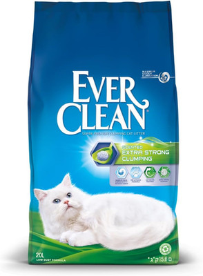 Ever Clean Katzenstreu, Extra Stark Klumpend, Parfümiert, 20L