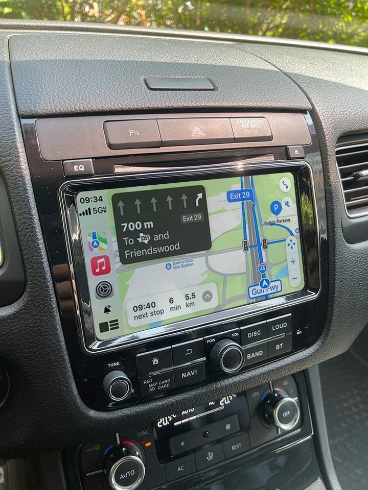 Carplay Radio For Volkswagen Touareg 2011-2017 GPS Navi Car Stereo 2DIN Headunit - Image 2 of 4