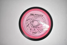 MVP Relativity Distance Driver Disc Golf 170-175g Proton Plastic Pink Black Rim