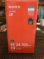 Sony FE 24-105mm F/4 G OSS Lens SEL24105G 