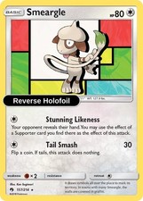 Pokemon - Smeargle - Reverse Holofoil [SM8 - 157/214 Near Mint]
