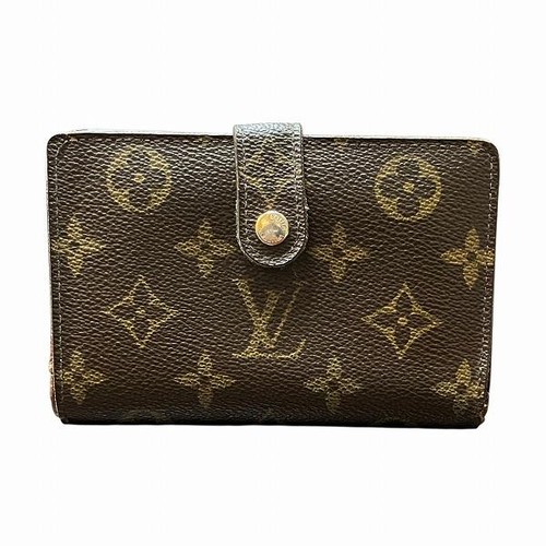 Used Louis Vuitton Monogram Porte Monet Bier Viennois M61674 Bifold Wallet