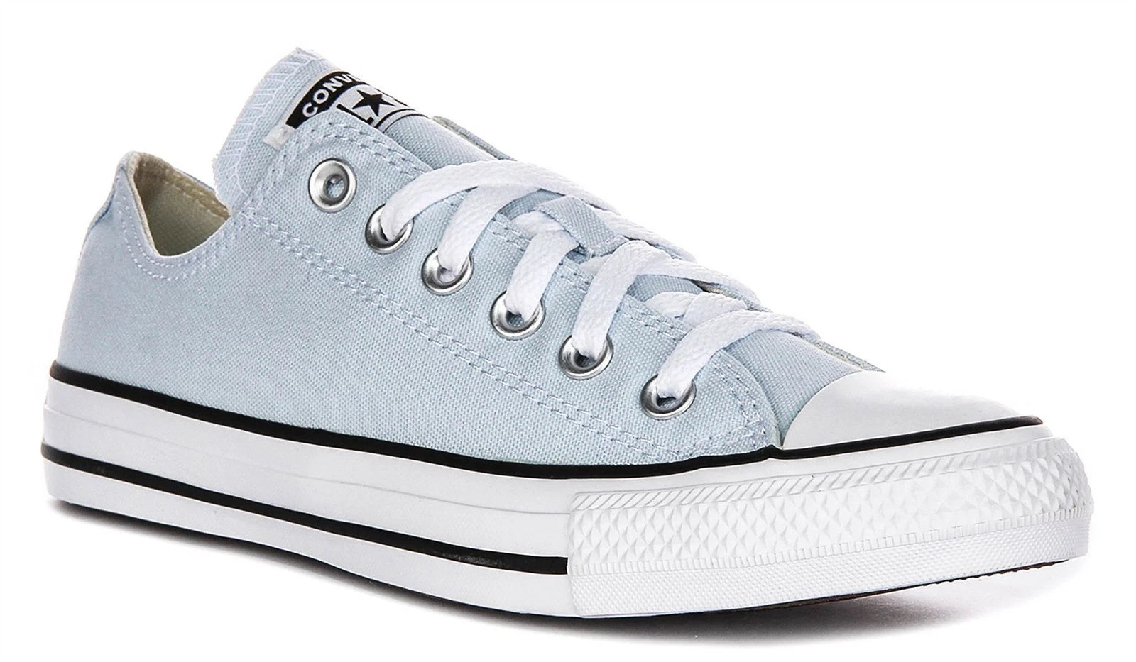 Converse A10538C All Star Supermoon Basso Unisex Trainer In Blu Chiaro UK 3 7