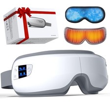 Eye Massager with Heat and Cooling, Fathers Day Dad Gifts for Husband Men, He...