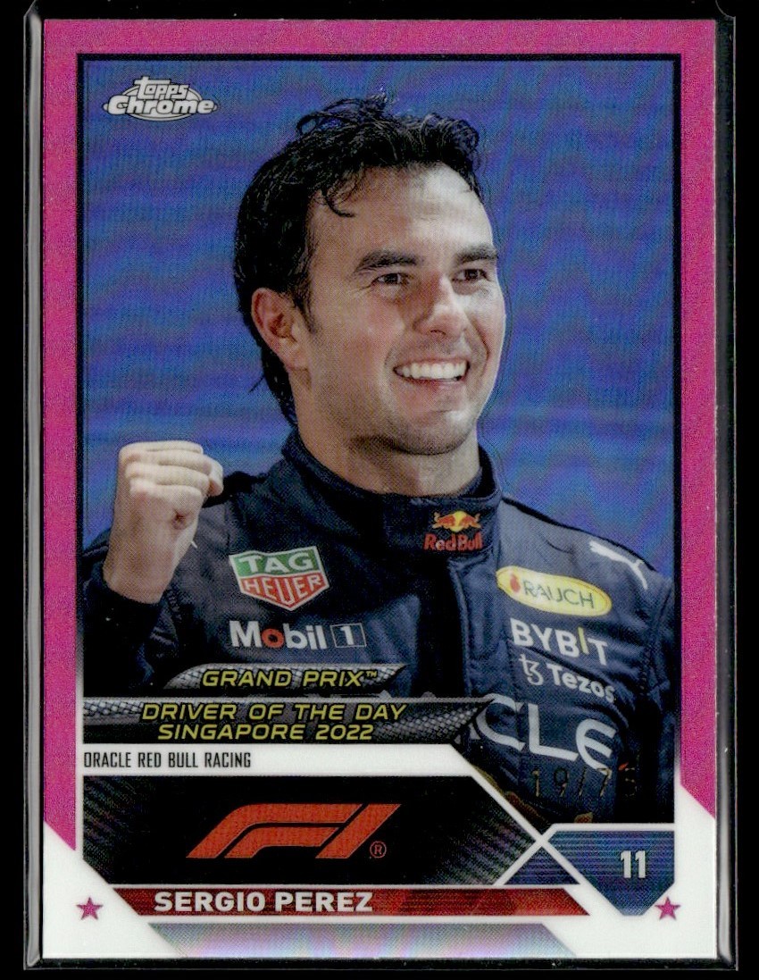 TOPPS CHROME F1 SERGIO PEREZ ペレス 世界199枚 6809_1598_2519_9