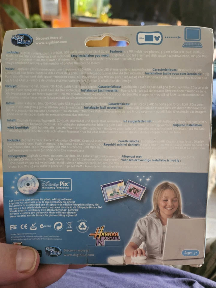 Disney Hannah Montana Pix Click Digital Camera Brand New - Image 2 of 4