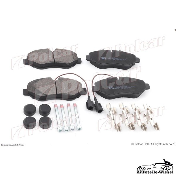 Bremsbelagsatz Brembo-System Vorne FüR Iveco Daily III IV Pritsche V VI Ab 99->-image