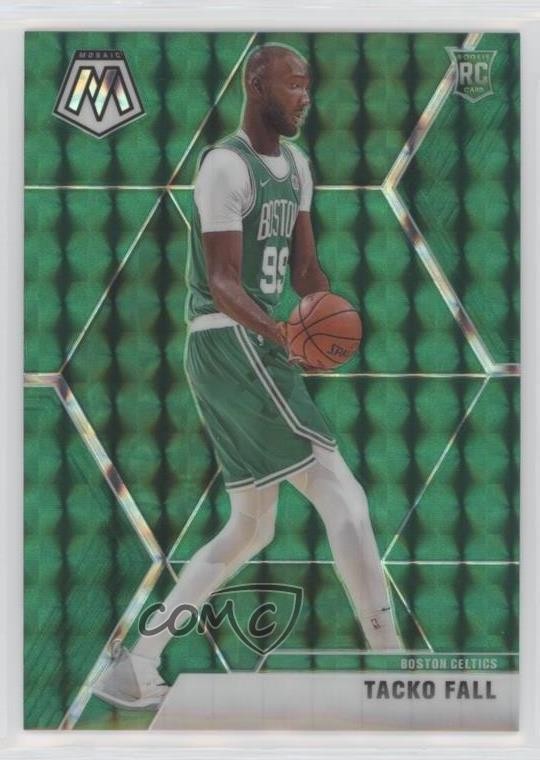 2019-20 Panini Mosaic Rookies Green Prizm Tacko Fall #244 0ru6