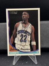 Johnny Newman #192 Gold 1993-94 Topps Charlotte Hornets