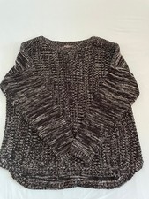 Strickpullover Schwarz, Größe L