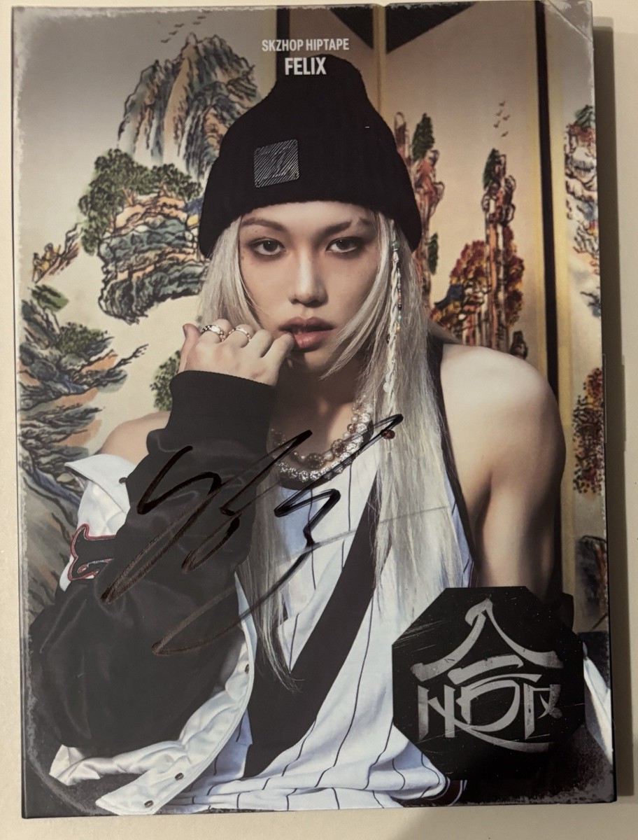 STRAY KIDS [HOP] Felix Autographed Signed Digipack Album MINT