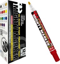 12 Mighty Marker Paint Markers Red PM-16 New