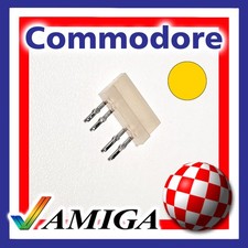 COMMODORE AMIGA A500; A1200 GENUINE DOUBLE LED YELLOW