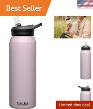 Durable Eddy+ Water Bottle: 1L with 2-Stage Filtration, Perfect for Adventures