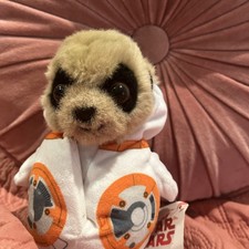 Baby Oleg BB-8 Star Wars - LIMITED -Soft toy Plush Meerkat 8" in Costume ex con
