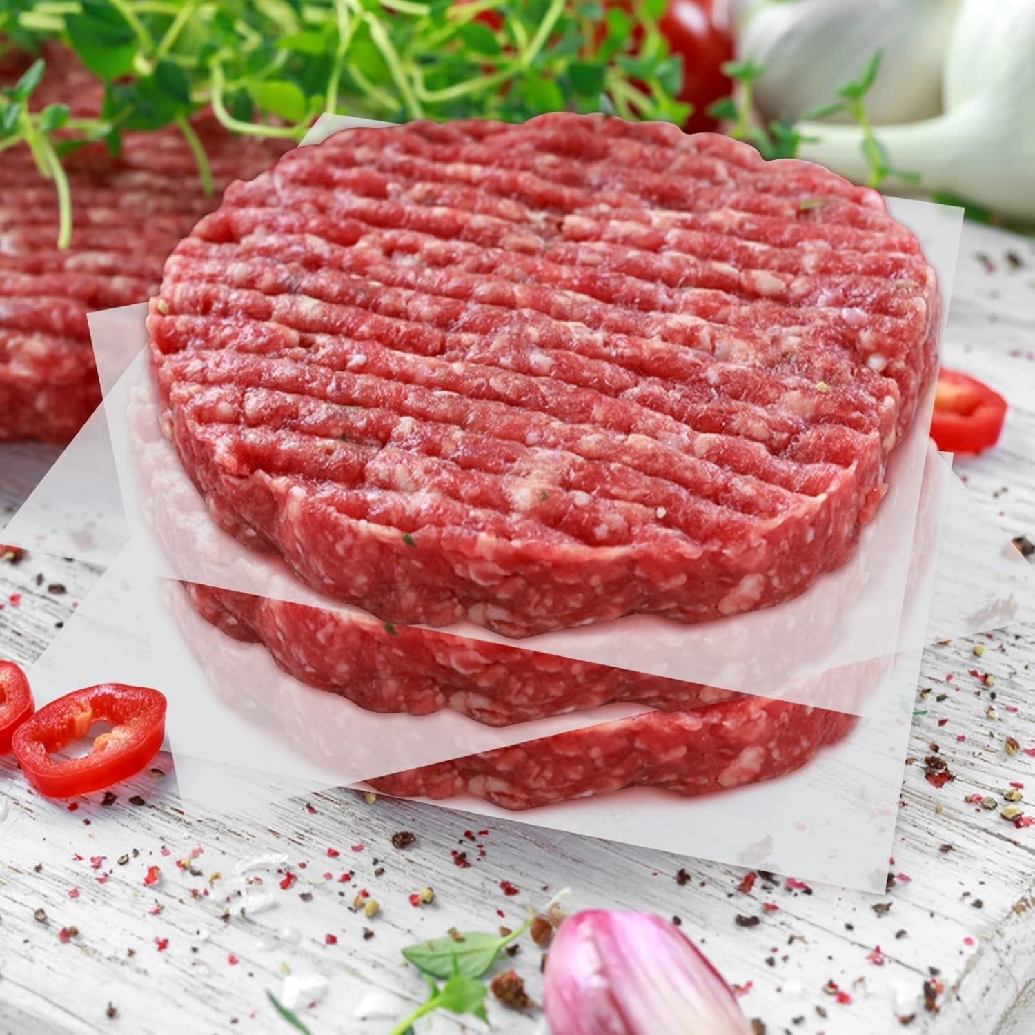 1000 Pieces Wax Candy Wrappers - Twisting Paper Square Sheets 4.8x4.8inch 