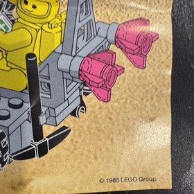 VINTAGE LEGO 6847 SPACE DOZER LUNAR DUMPER COMPLETE w BOX & MANUAL EUC!