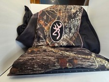 Browning Universal Pullover Seat Cover- Pink Trim