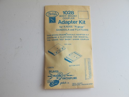 Kadee 1028, Kit Adaptador para Kadee N-Gauge GONDOLA y Flatcars, Escala N, 1:160 | Zustand: Neu