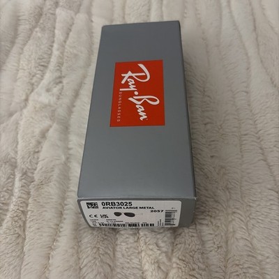 Ray-Ban Aviator *Empty Box Only* for Sunglasses & Glasses Cardboard Display