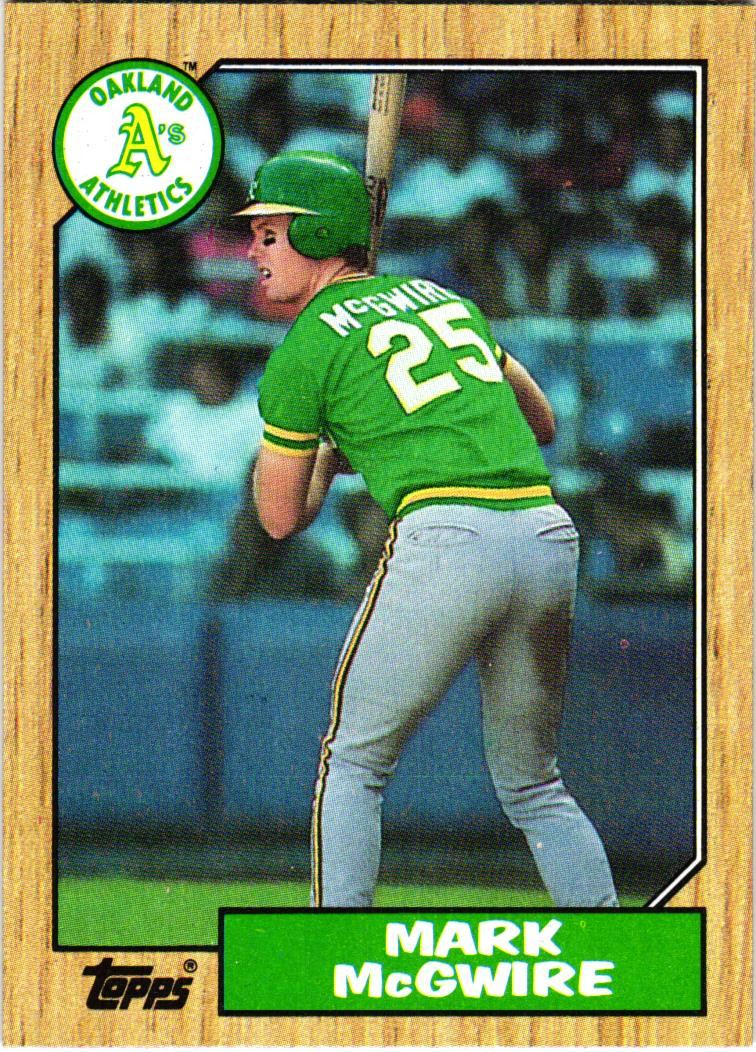 1987 Topps - Mark McGwire #366